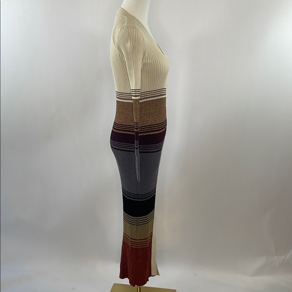 STAUD Sahara Stripe Shoko Sweater Dress XS - Picture 11 of 11